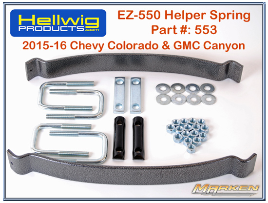 Hellwig Helper Springs for 2015-16 Chevy Colorado & GMC Canyon